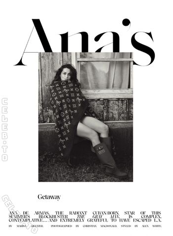 🔥 Ana de armas  page leaked private photo uncensored full