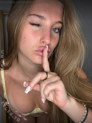 🔥 Stellas secret  page leaked private photo uncensored full